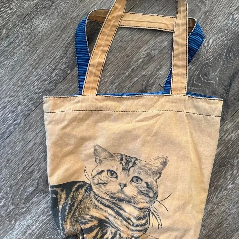 Cat Canvas Bag